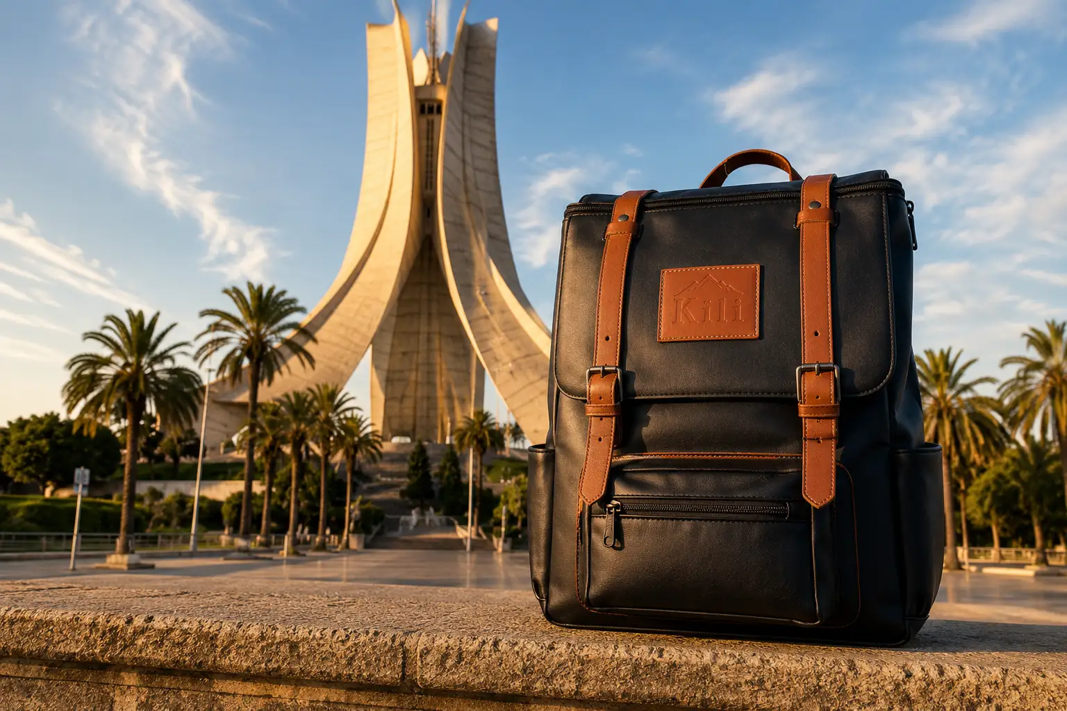 Black Kïli heritage backpack
